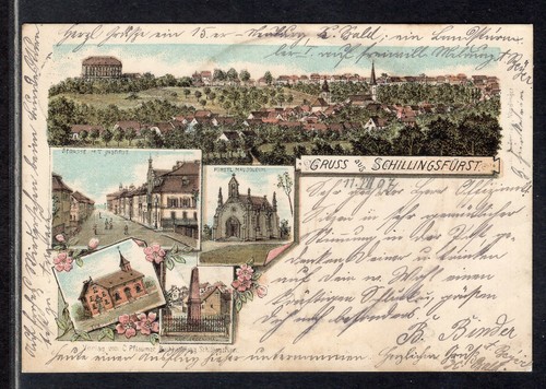 Farb litho schillingsfürst - farb,