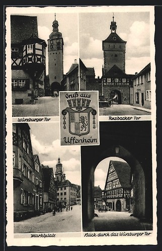 Uffenheim würzburger tor - uffenheim,,
