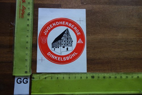 Alter aufkleber stadt hotel - alter,