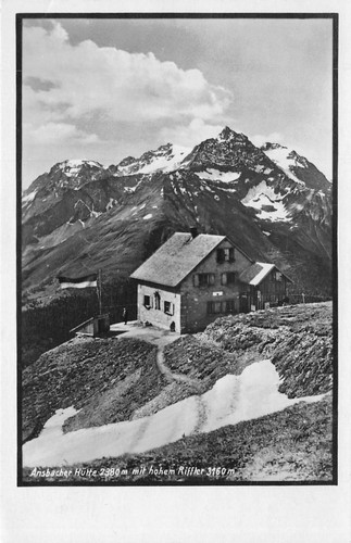 Ansbacher hütte gl1942 - hütte,