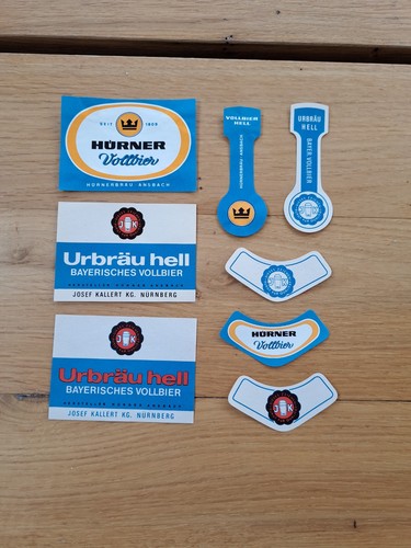 Bieretiketten hürner - ☆☆bieretiketten,