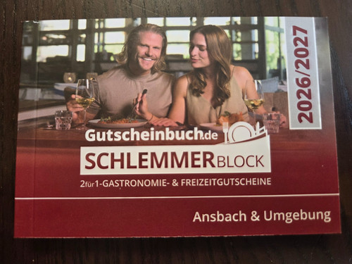 Gutscheinbuch schlemmerblock - gutscheinbuch, /schlemmerblock
