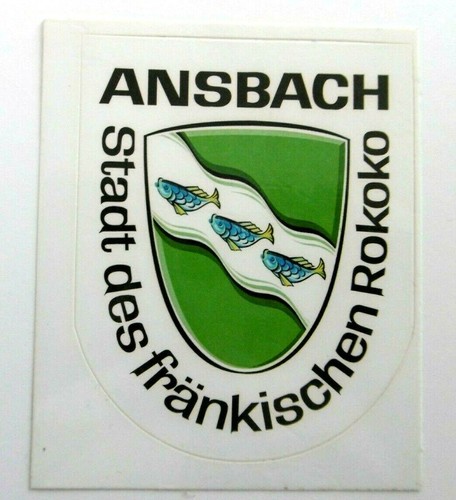 Souvenir aufkleber ansbach - souvenir-aufkleber,