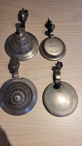 Zinndeckel für bierkrüge - 4,