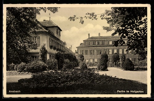 Ansbach partie hofgarten - ansbach,,