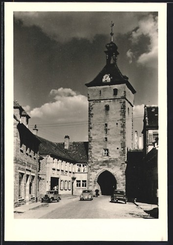 Ansichtskarte uffenheim - ansichtskarte,