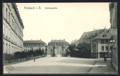 Ansbach blick über den - i.,