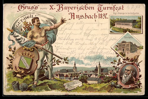 Ansbach bayrisches - ak, x.