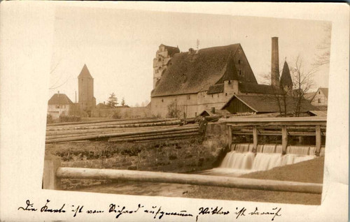 Foto gruss aus dinkelsbühl - foto, ak