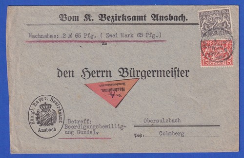 Bayern dienstmarken 19 - dienstmarken,