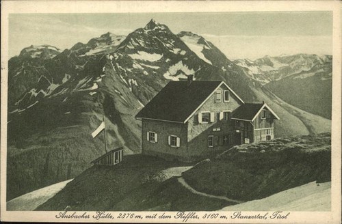 Schnann ansbacher hütte - ansbacher,