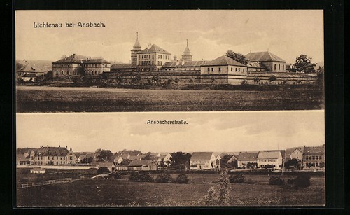 Lichtenau ansichtskarte - lichtenau,,