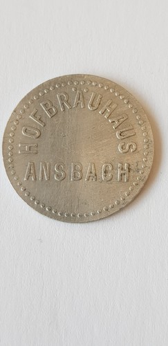 Hofbräuhaus ansbach token - hofbräuhaus,