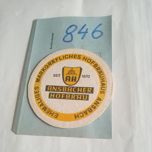 Stück bierdeckel ansbacher - bierdeckel,