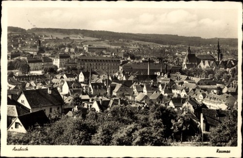 Ansbach mittelfranken - ak, in