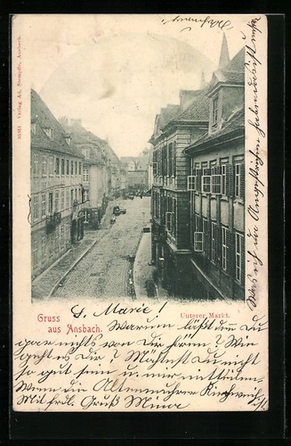 Ansbach unterer markt - unterer,