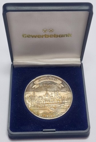 Ansbach 750 jahre gedenkmünze - jahre,