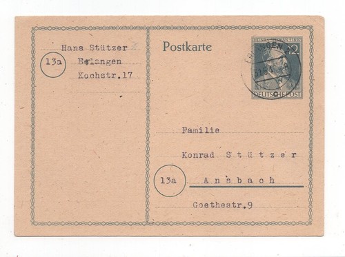 Alibes ganzsache 965 - mi, p
