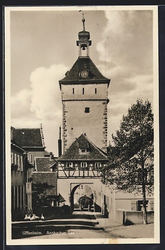 Uffenheim blick zum ansbacher - blick,