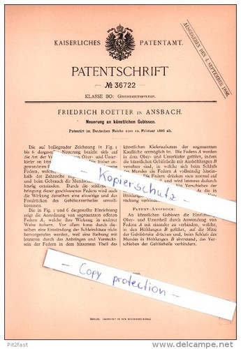 Original patent friedrich - original,