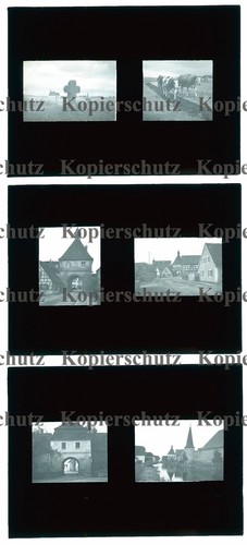 Stück glasdias von - 3,