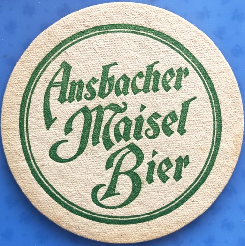 Alter bierdeckel ansbacher - alter,