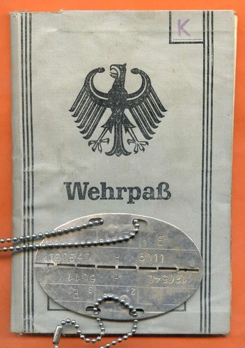 Bundeswehr wehrpass - bundeswehr,