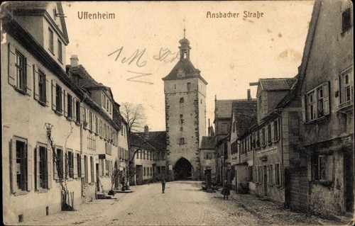 Uffenheim mittelfranken - ak,