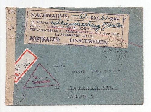 Postsache einschreiben brief - postsache,