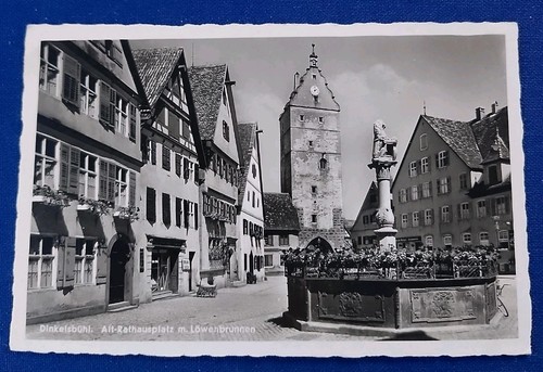 Dinkelsbühl schöner blick - ak,