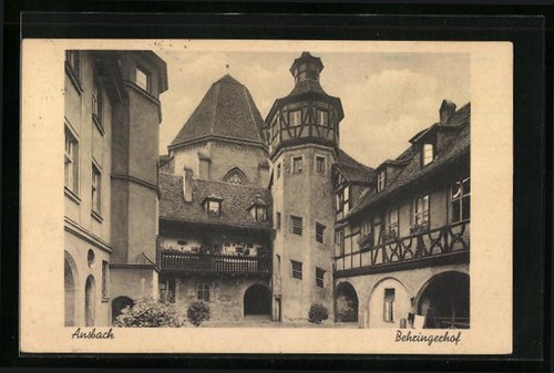 Ansichtskarte ansbach - ansichtskarte,