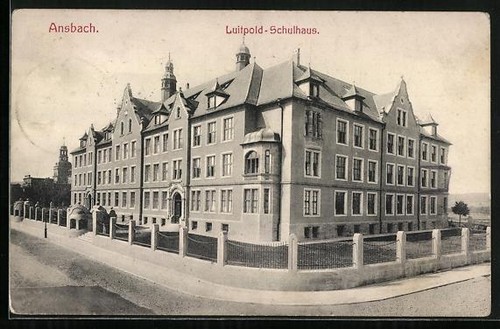 Ansichtskarte ansbach - ansichtskarte,