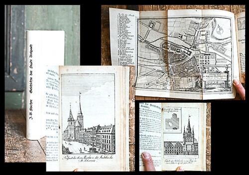 1786 ansbach mit stadtplan - 1786,