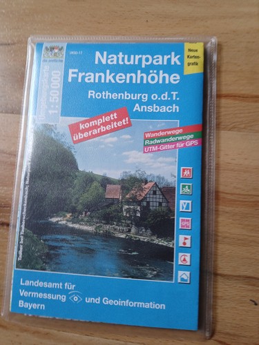 Wanderkarte naturpark - wanderkarte,
